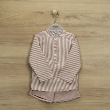 CONJUNTO BERMUDA + CAMISA...